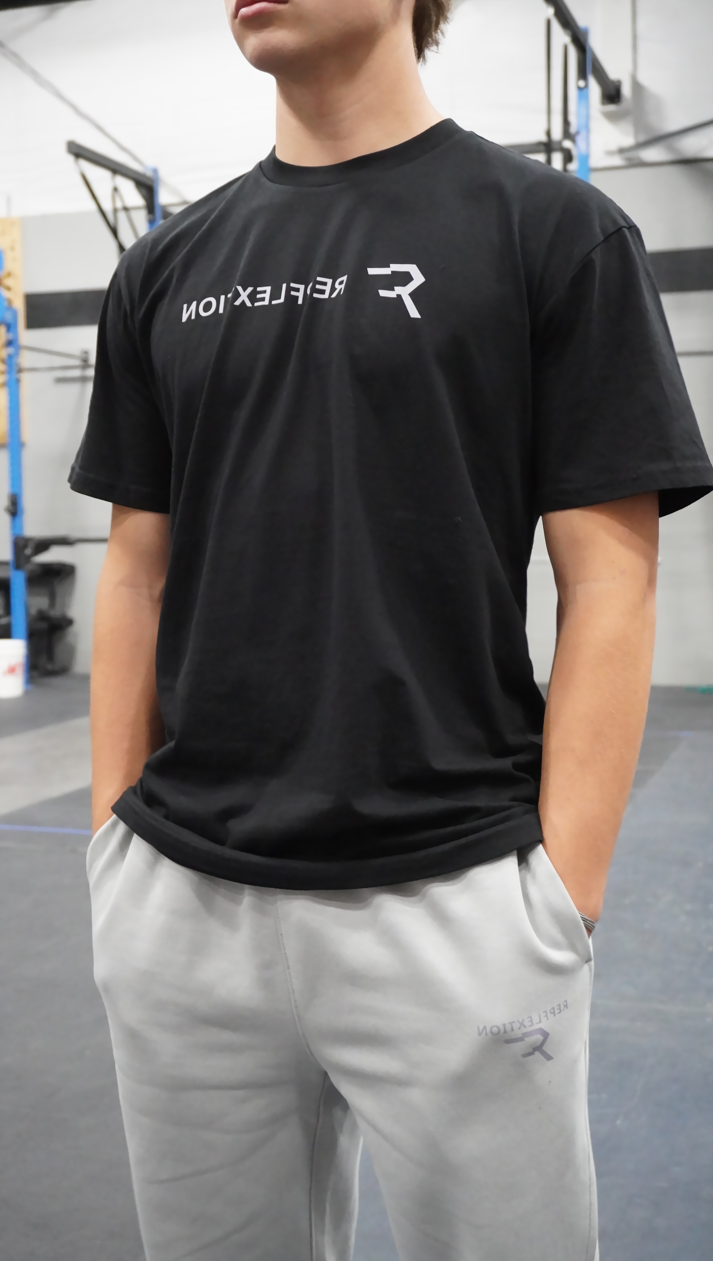 Black Reflexive T-Shirt